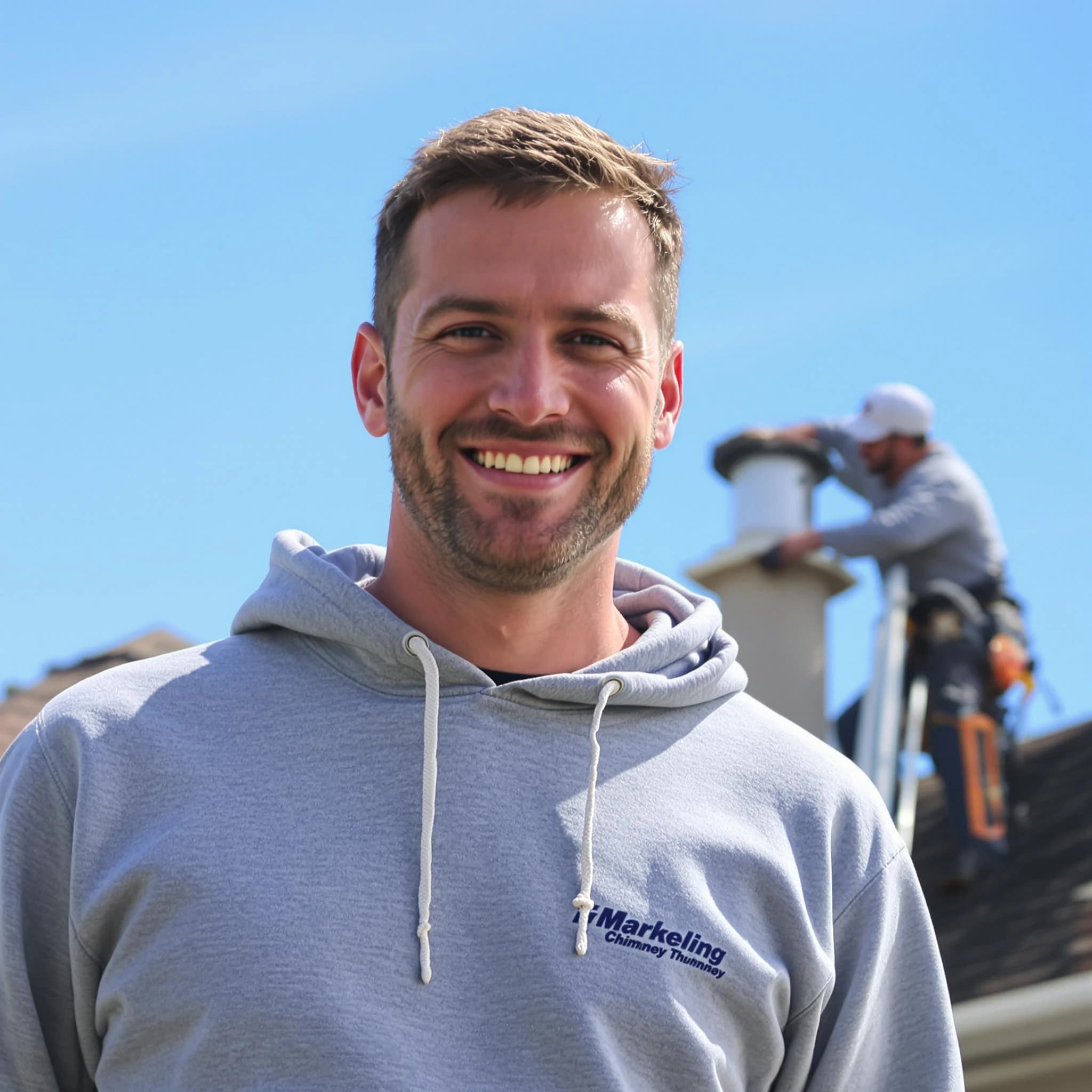 The Elk Ridge Chimney Sweep team.