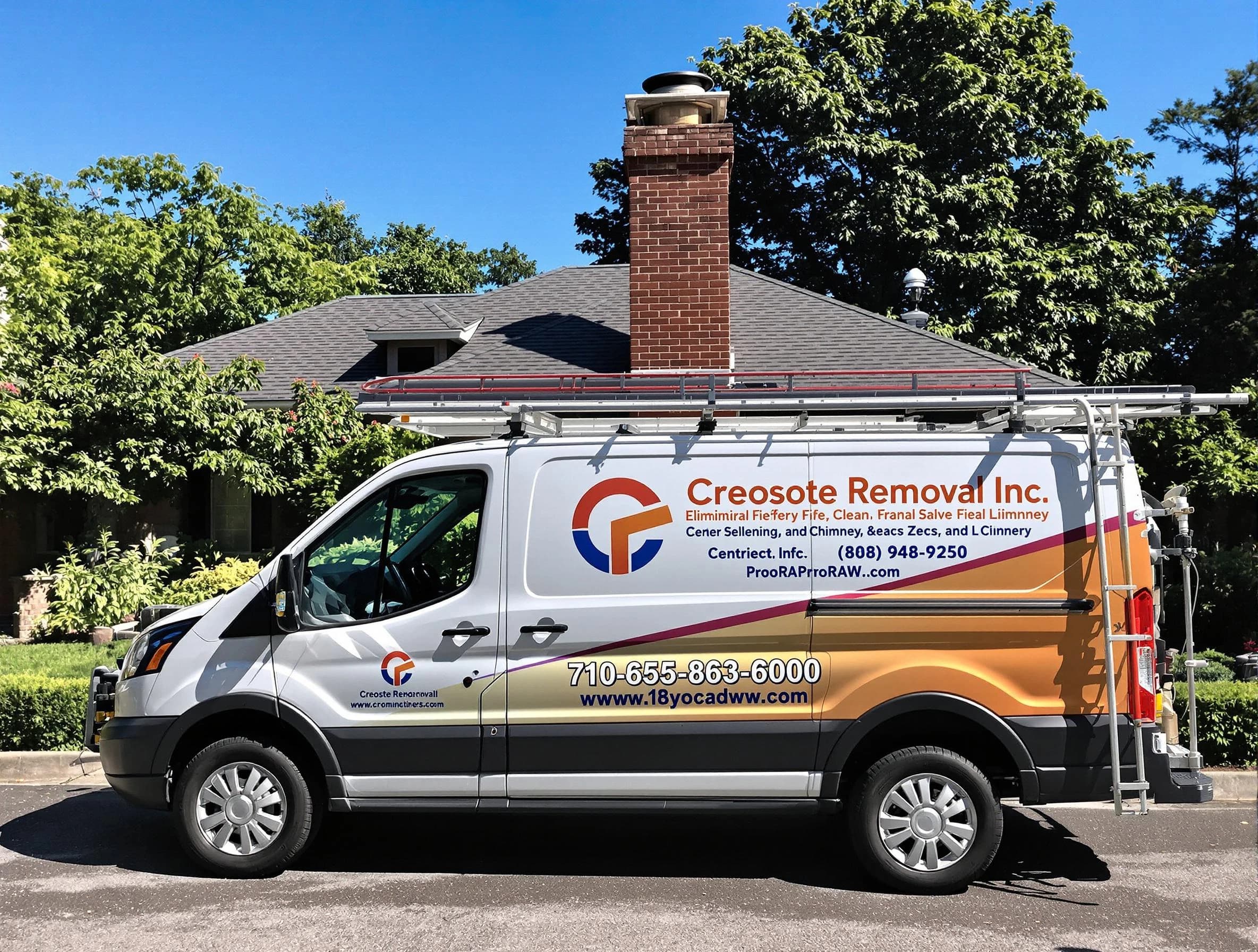 Elk Ridge Chimney Sweep technician removing creosote safely in Elk Ridge, UT