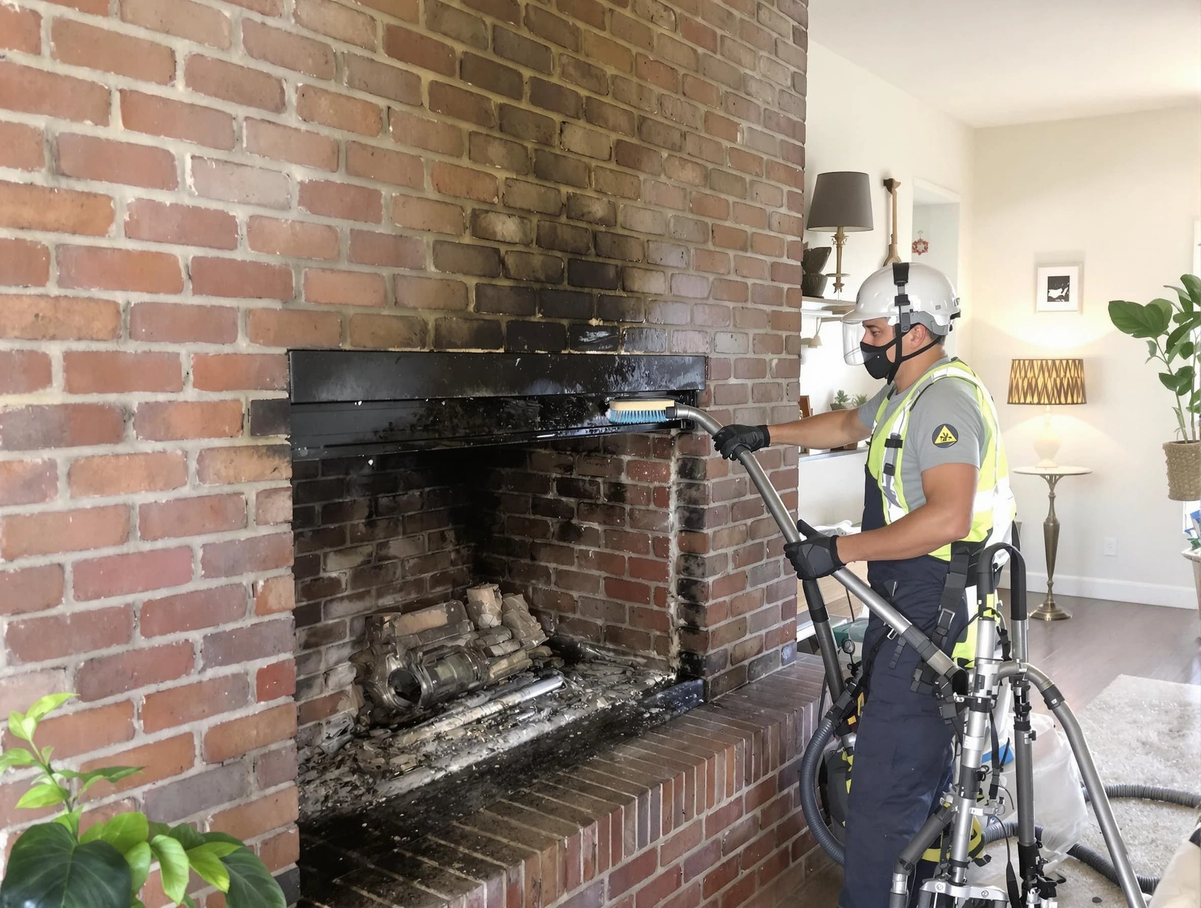 Elk Ridge Chimney Sweep providing fireplace cleaning services in Elk Ridge, UT