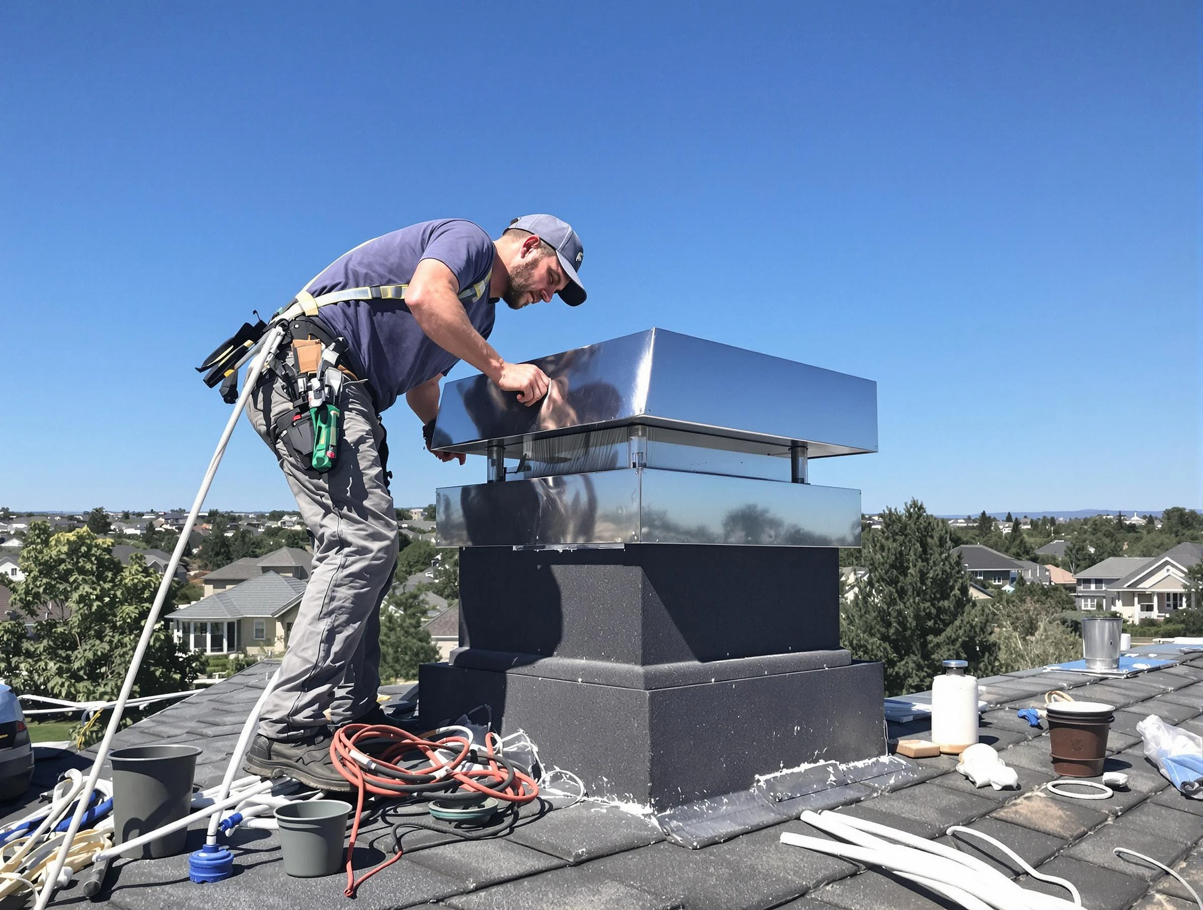 Chimney Cap Services in Elk Ridge