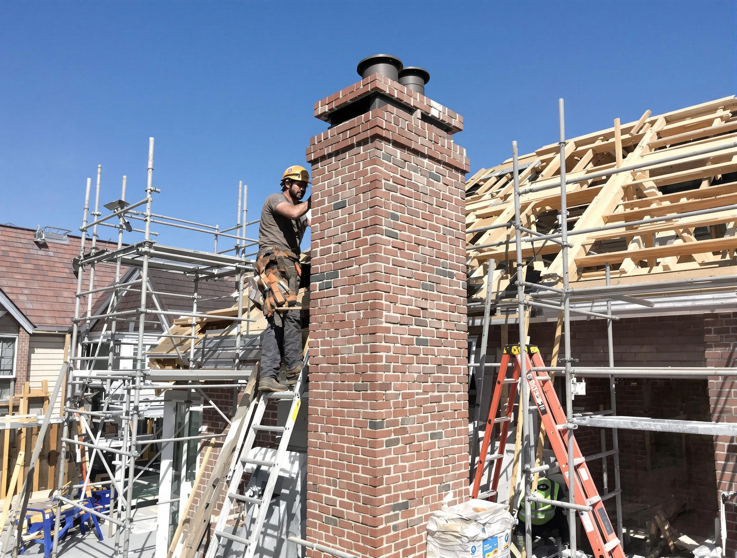 New chimney installation completed by Elk Ridge Chimney Sweep in Elk Ridge, UT